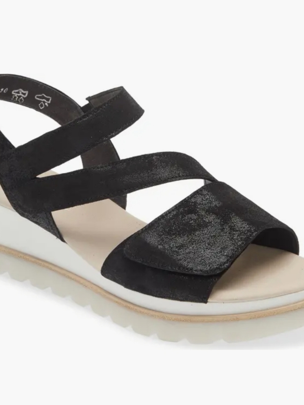 Gabor Gabor Womens Metallic Leather Strap Sandals Shoes UK 6.5 EU 40 US 8.5